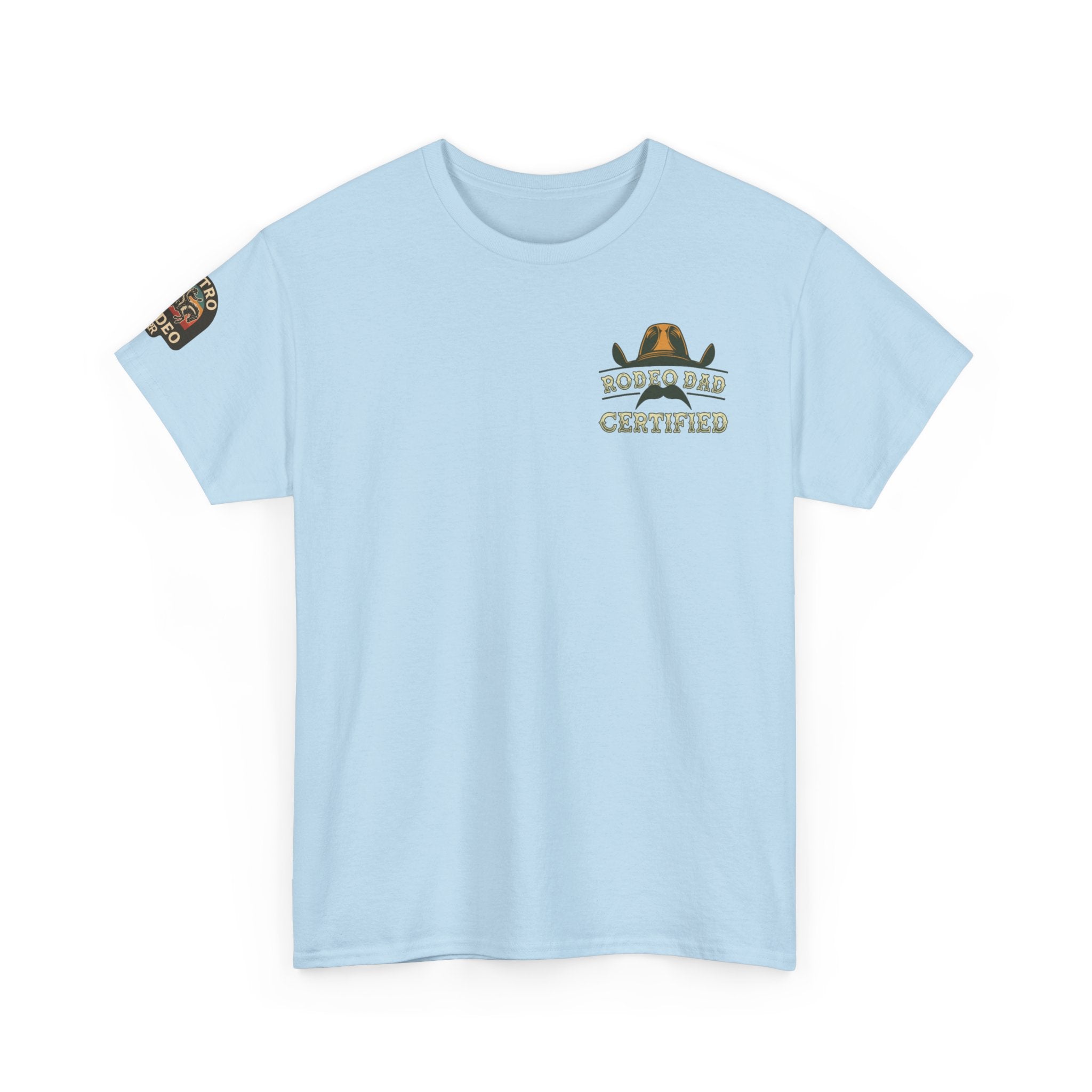 Rodeo Dad Certified Unisex Heavy Cotton Tee