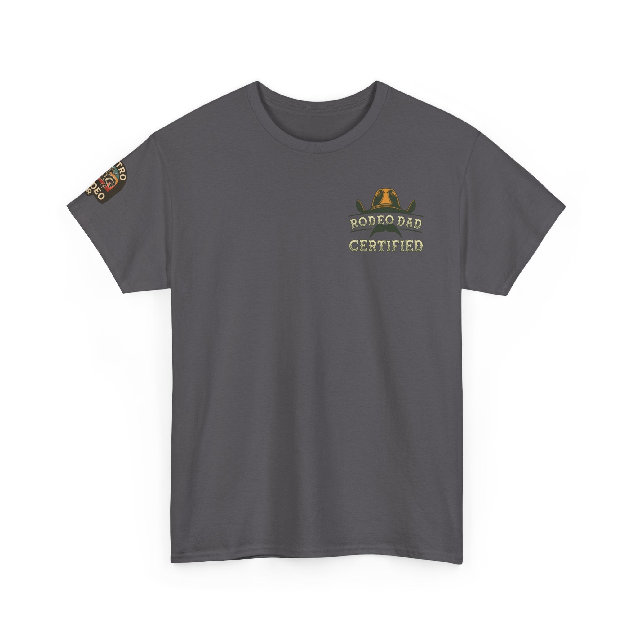Rodeo Dad Certified Unisex Heavy Cotton Tee