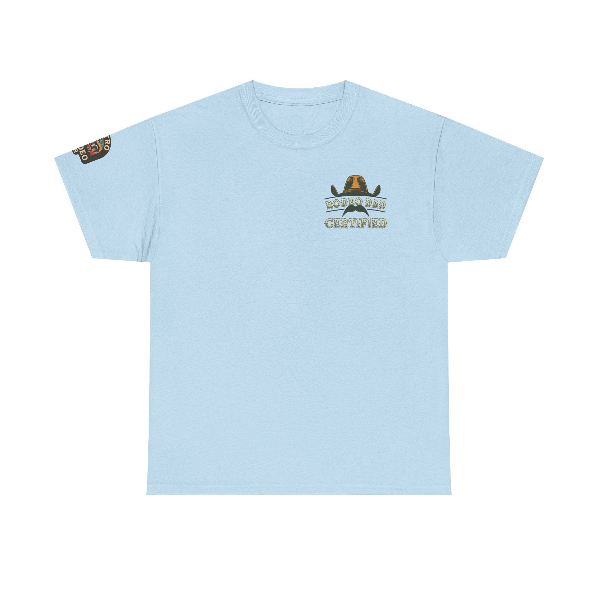 Rodeo Dad Certified Unisex Heavy Cotton Tee