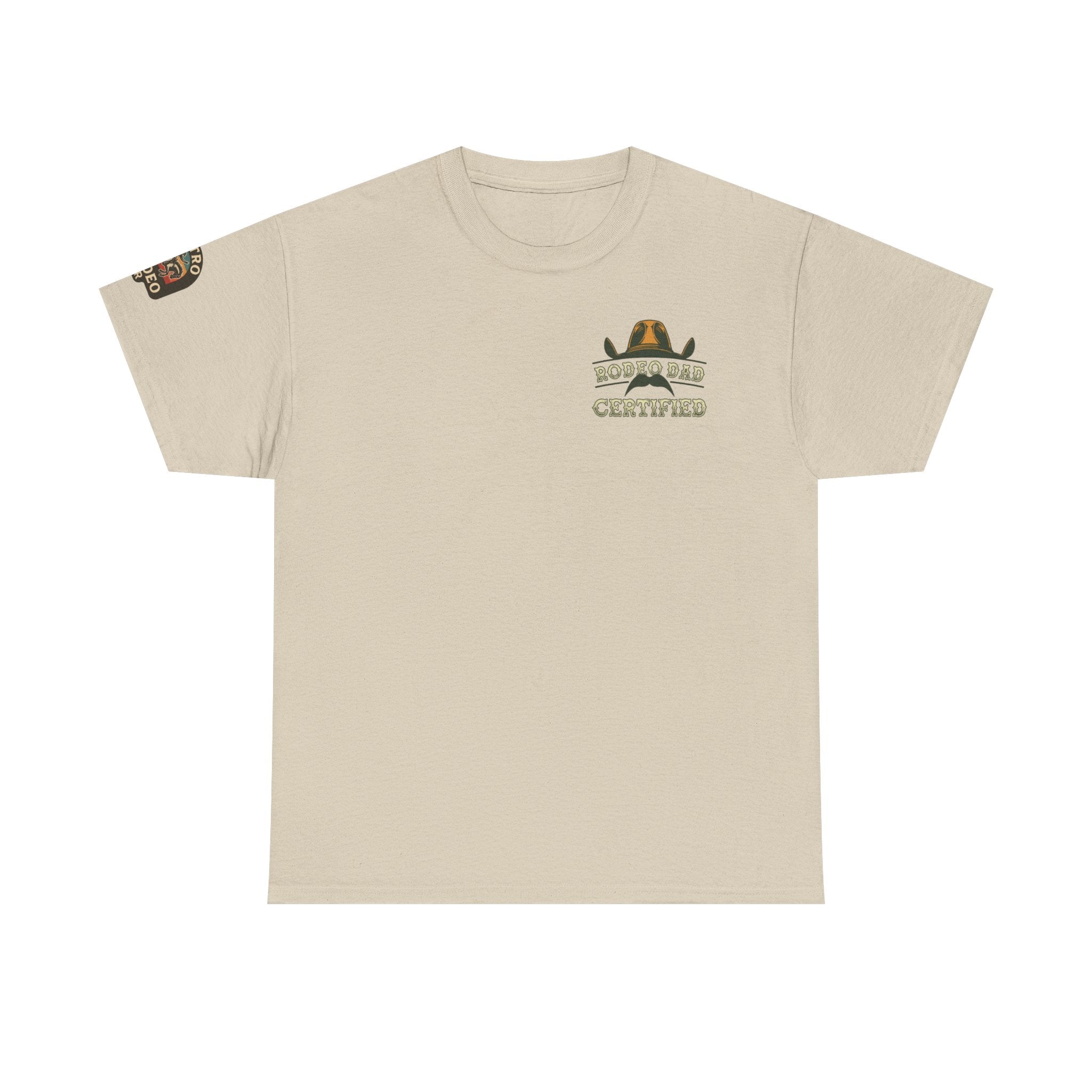 Rodeo Dad Certified Unisex Heavy Cotton Tee